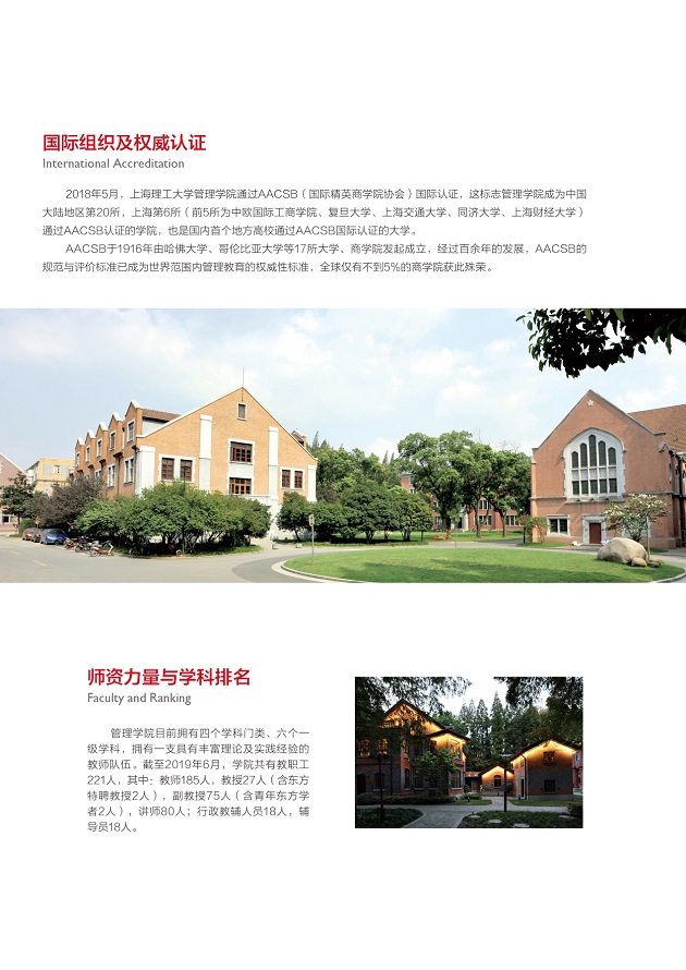 上海理工大学2020年MBA招生简章