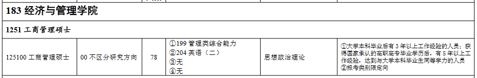 浙江师范大学2022年MBA招生简章