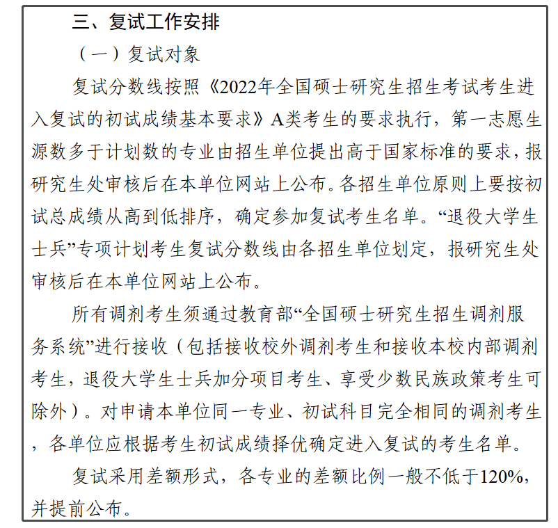中原工学院2022年MBA复试分数线