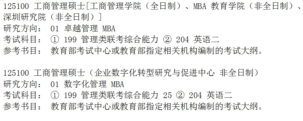 2024年江西财经大学MBA招生信息